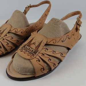Leather Women's Sandals Guadalajara Handmade